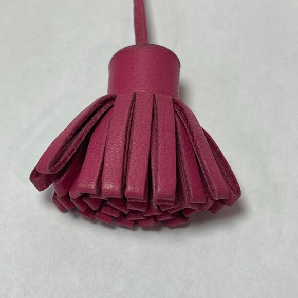 Hermes Anemone Milo Lambskin Leather Carmencita Page Marker - Pink - Preowned - Picture 2 of 9